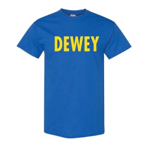 PreK-6th Grade Dewey Gym Uniform Shirt