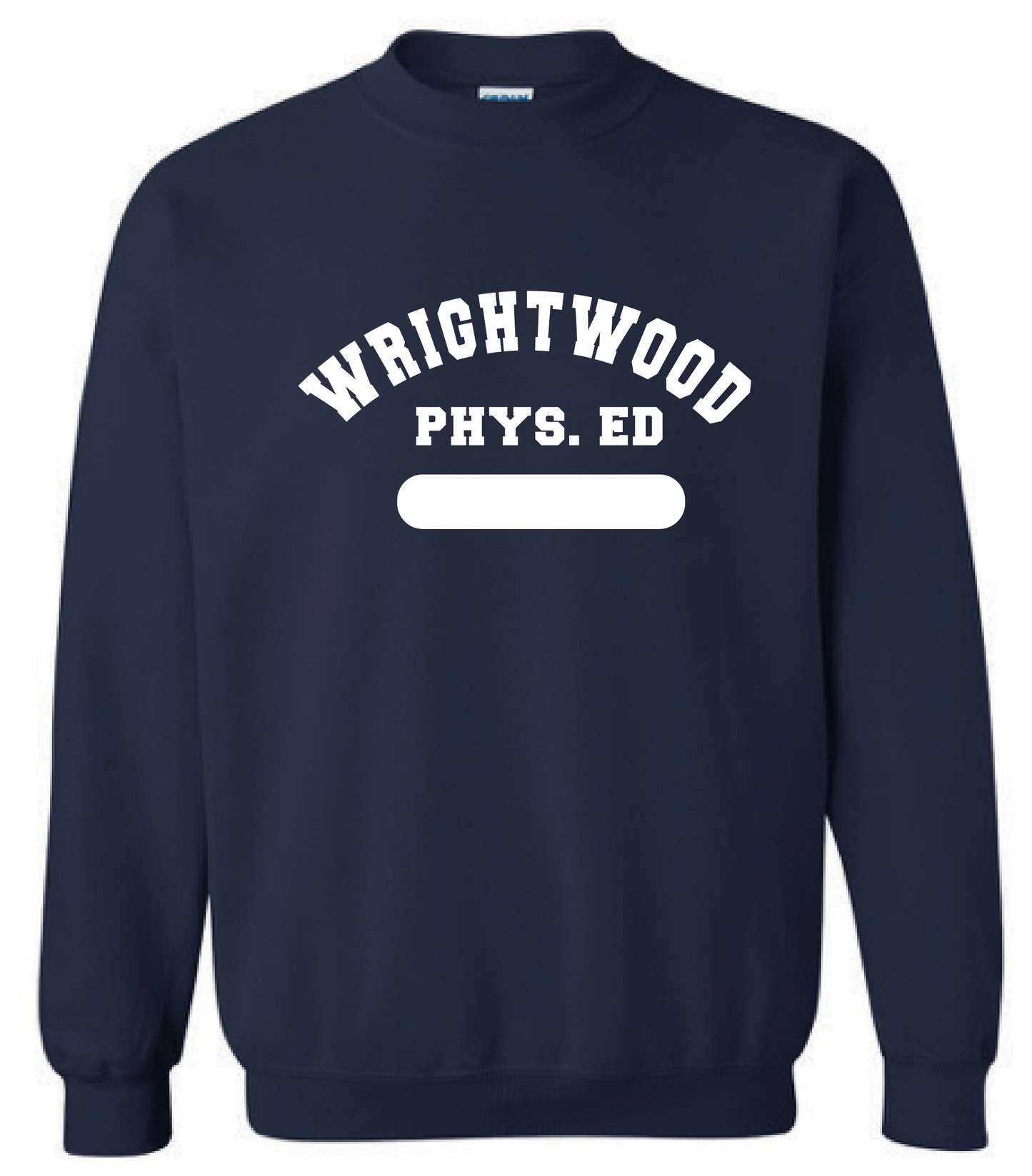 CICS Wrightwood School Gym Sweatshirt Blue