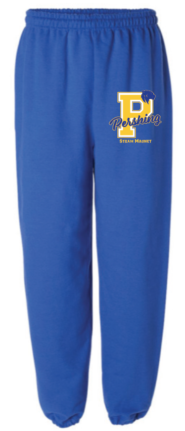 Pershing Royal Blue Gym Sweatpants