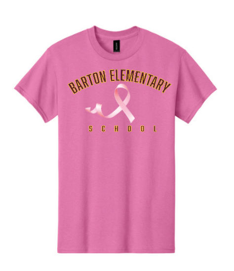 Barton Breast Cancer Awareness Walk Tee Shirt