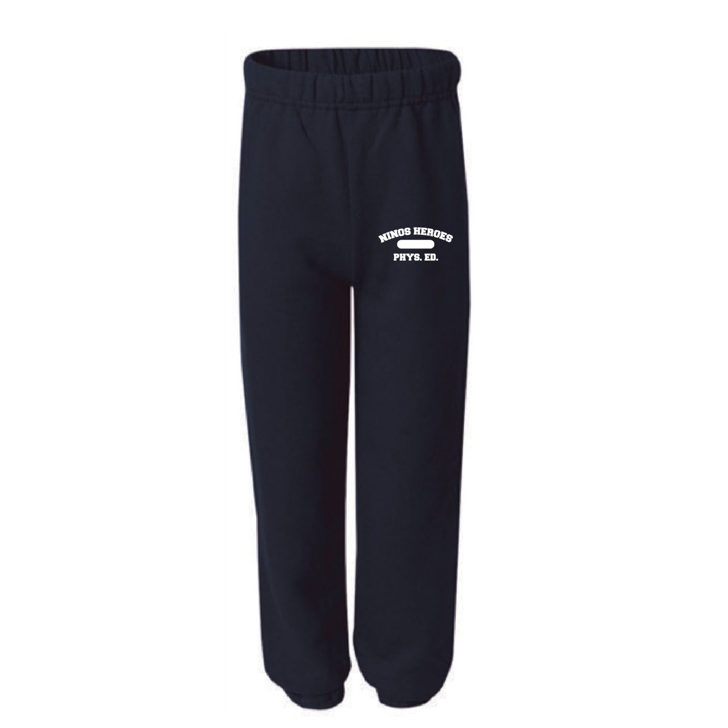 Ninos Heroes School Gym Sweatpants Blue