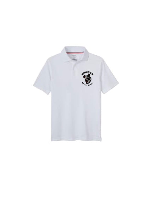 Leif Ericson Short Sleeve White Polo