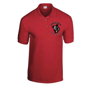 Leif Ericson Short Sleeve Red Polo Shirt