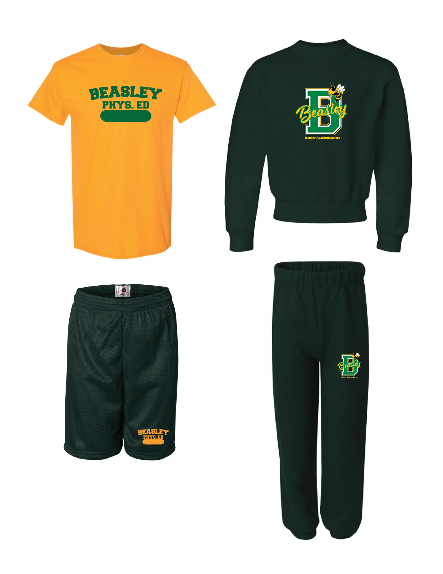 Beasley Student Gym Uniform Set