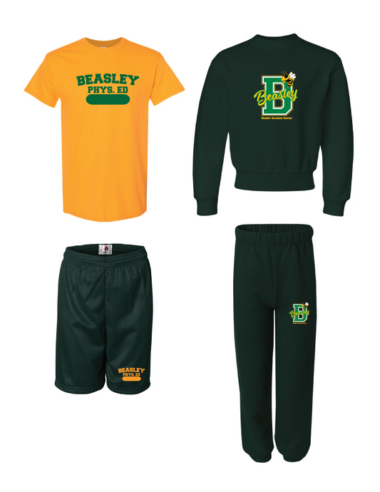Beasley Student Gym Uniform Set
