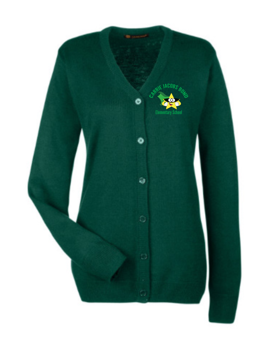 C.J. Bond Elementary Staff Ladies Cardigan