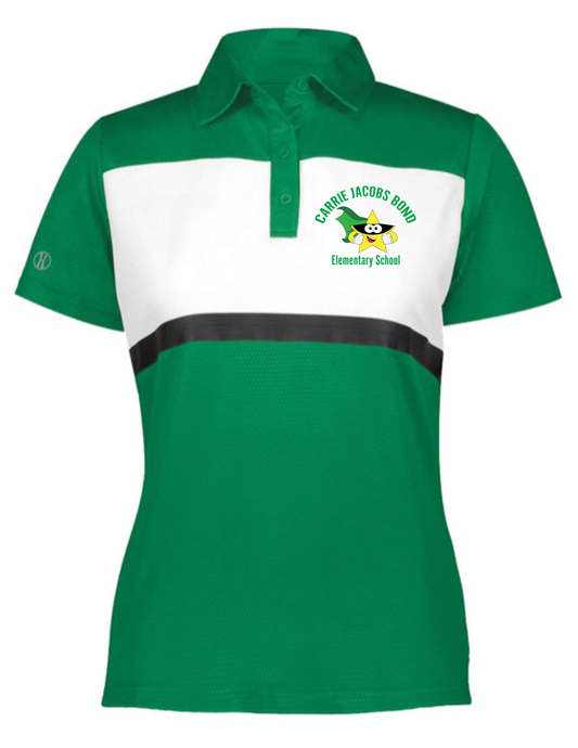 C.J. Bond Elementary Staff Ladies Polo Shirt