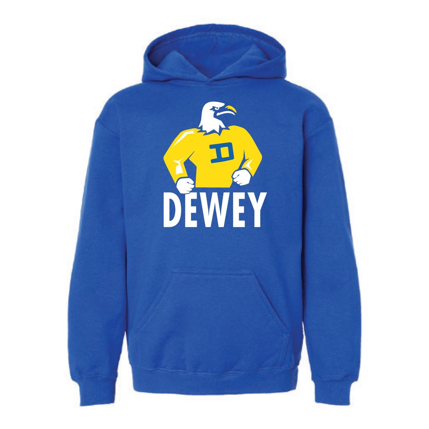 Pre-K through 6th Grade Pullover Hoody Dewey Sweatshirts