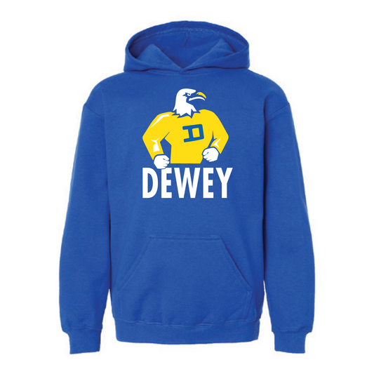 Pre-K through 6th Grade Pullover Hoody Dewey Sweatshirts