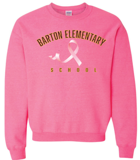 Barton Breast Cancer Awareness Walk Crew Sweatshirt