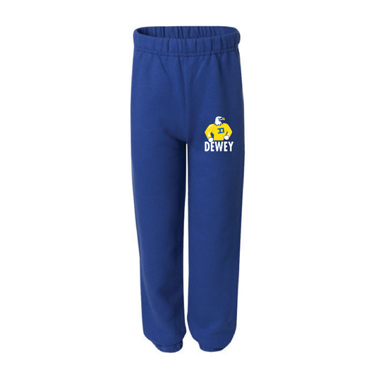 PreK-Through 6th Grade Dewey School Gym Sweatpants