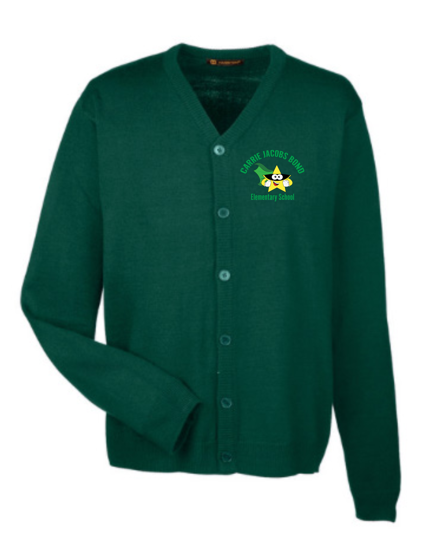 C.J. Bond Elementary Staff Unisex Cardigan