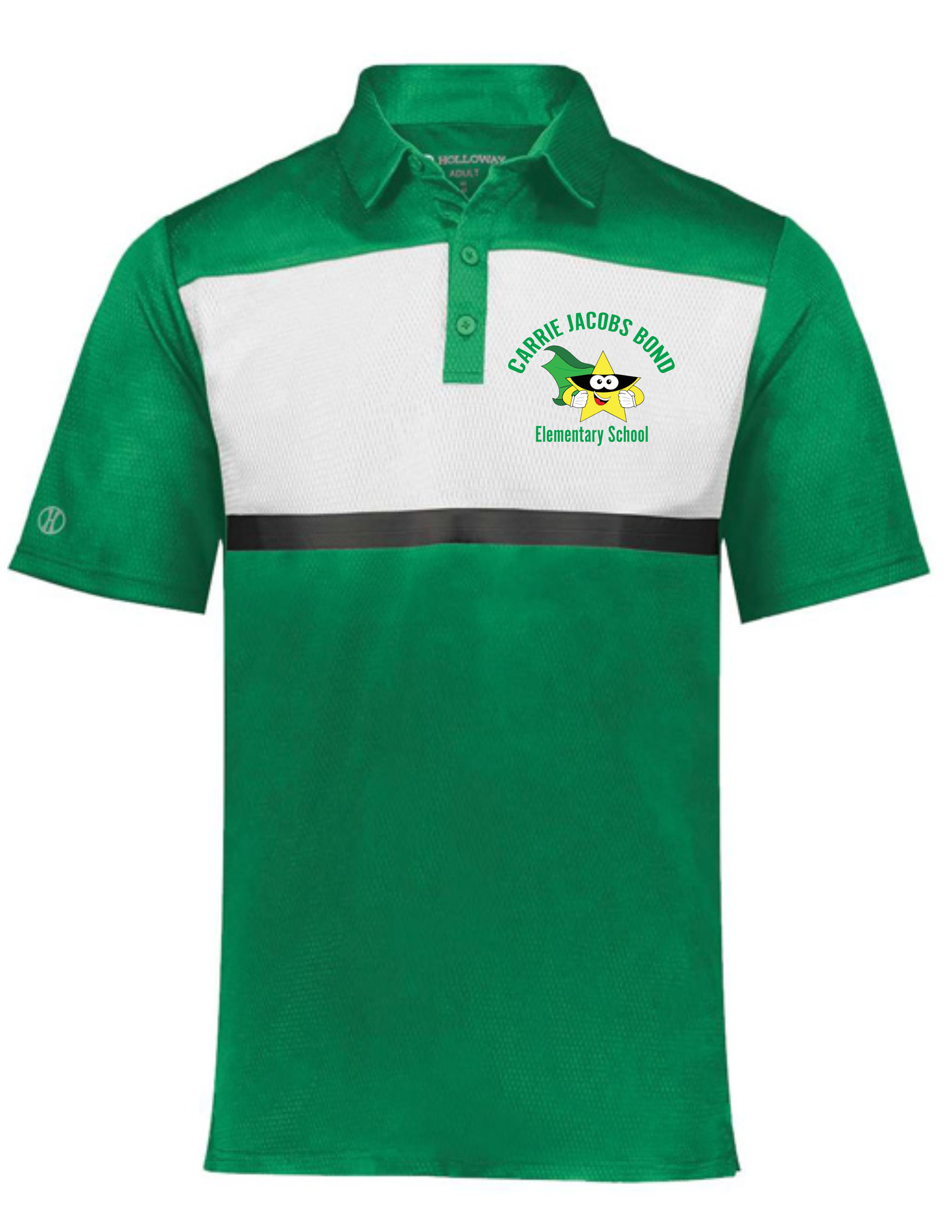 C.J. Bond Elementary Staff Unisex Polo Shirt