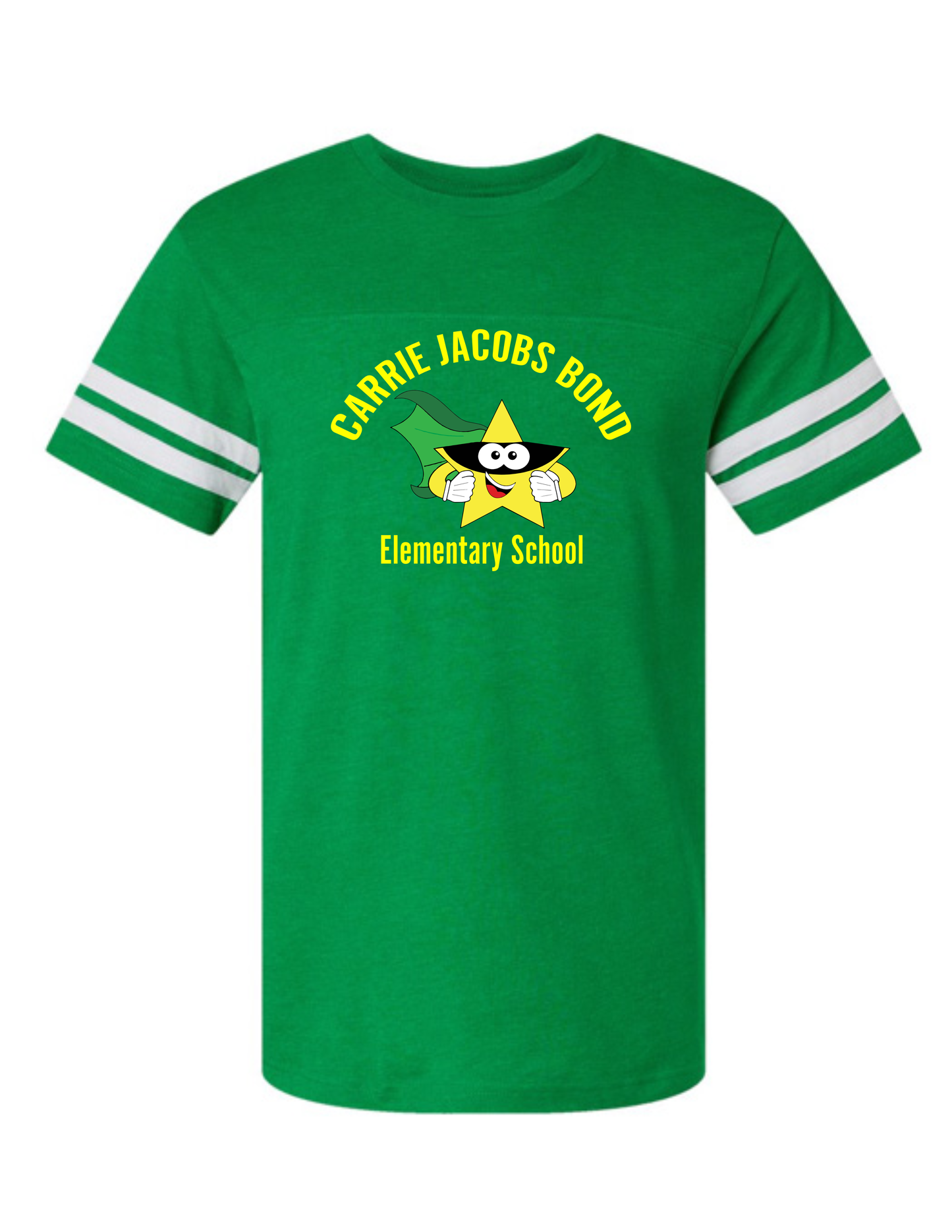 C.J. Bond Elementary Staff Unisex Football Tee