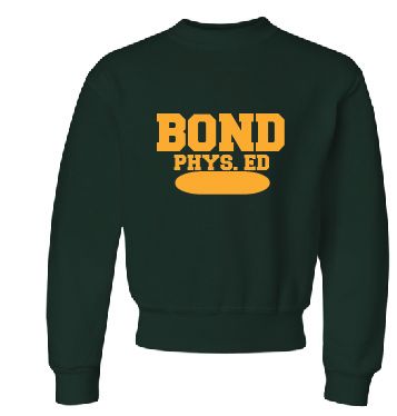 Bond Student Gym Uniform Sweatshirt